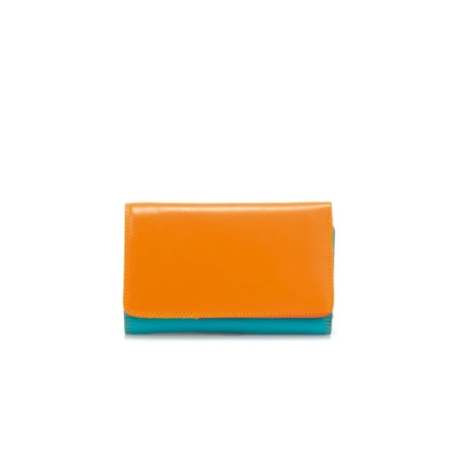 Портфейл Medium Tri Fold Цвят копакабана