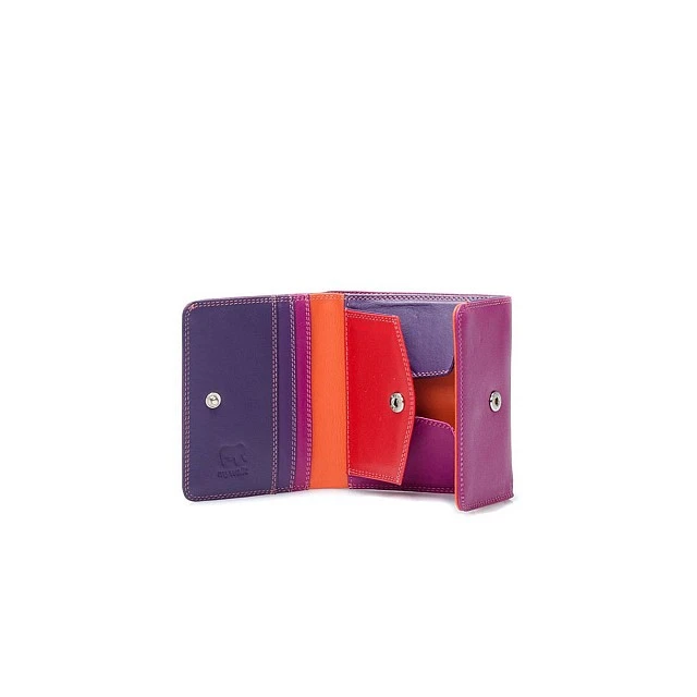 Портфейл Medium Tri fold Цвят сангрия