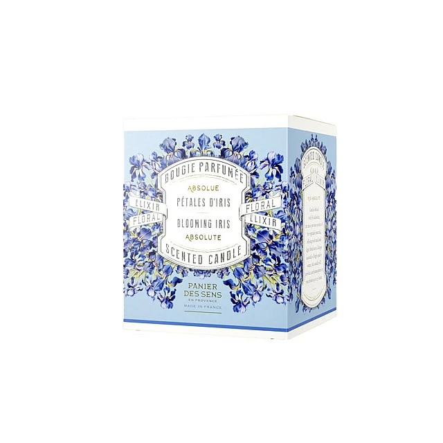 Scented candle 180g. blooming iris