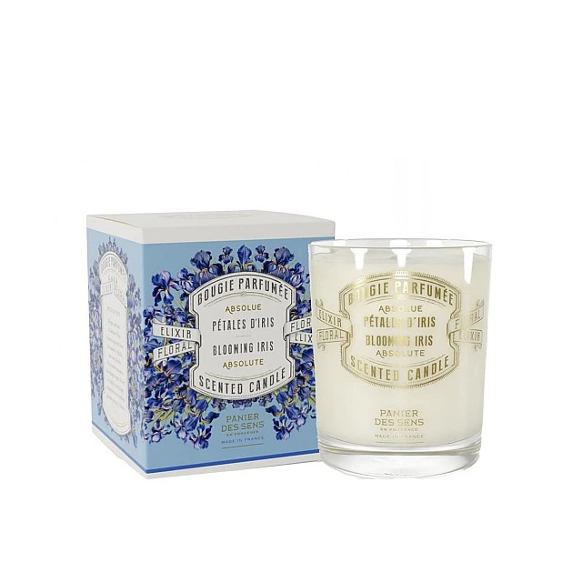 Scented candle 180g. blooming iris