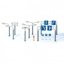 Siku world пътни знаци и лампи