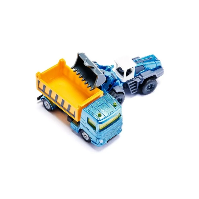 Toy set of construction machines