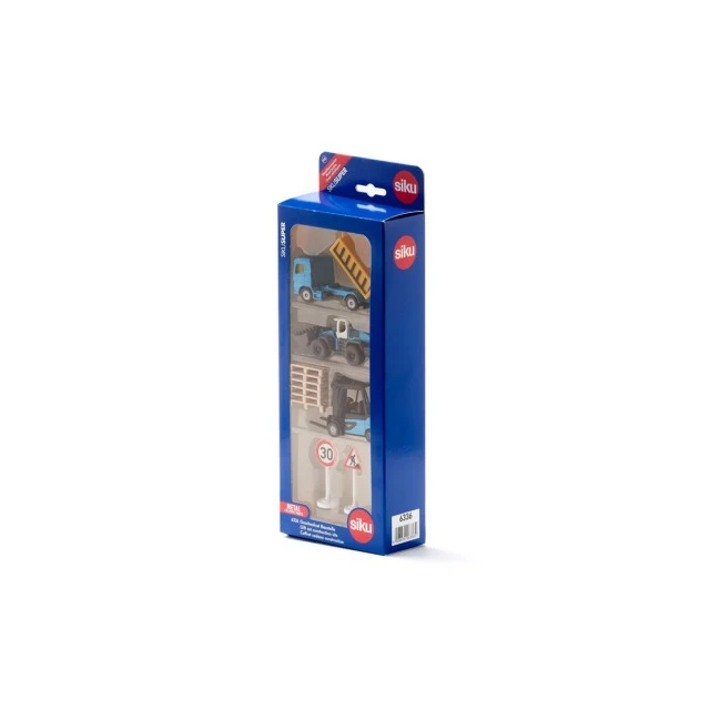 Toy set of construction machines