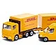 Toy set of vehicles DHL logistics