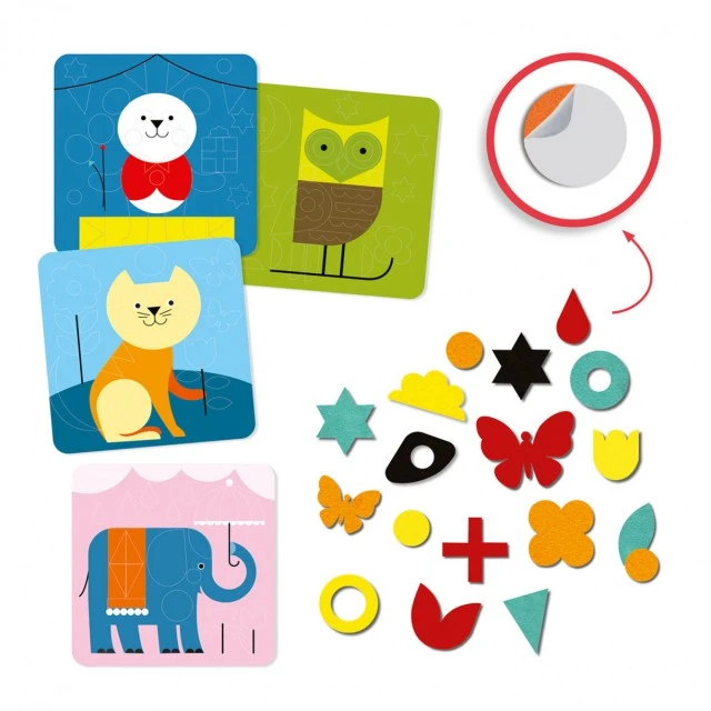 Creative Collage Kit - Cute Creatures