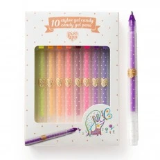 Gel pens sweet colours 10 pcs