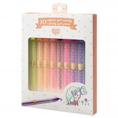 Gel pens sweet colours 10 pcs