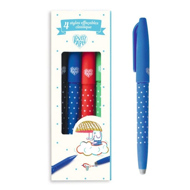 Rubbing pens classic colors 4 pcs.