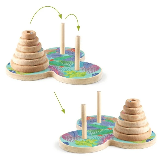 Towers of Hanoi puzzle game