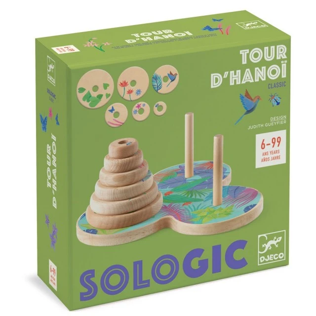 Towers of Hanoi puzzle game