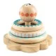 Game for baby put the ring wood