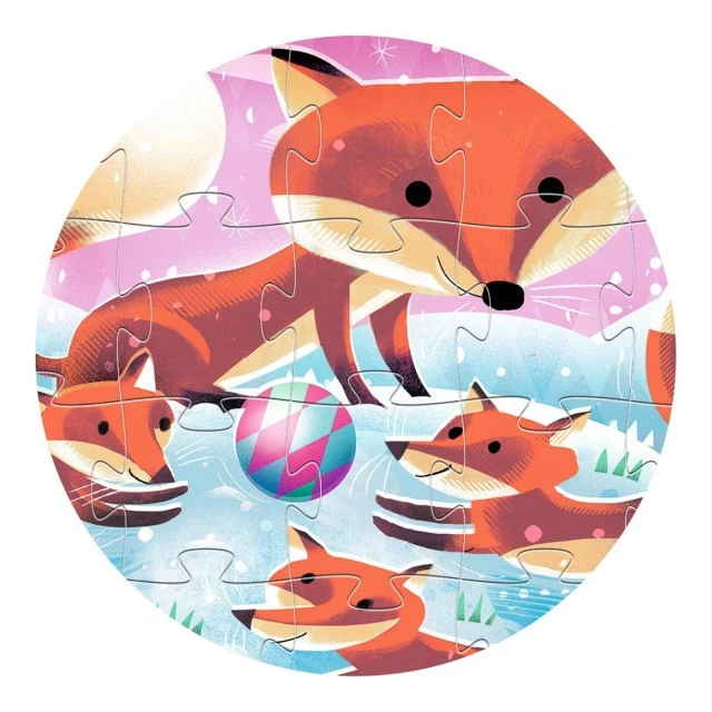 Ginger the little fox puzzle