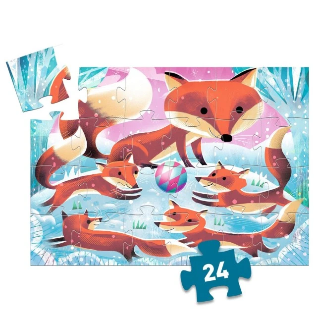 Ginger the little fox puzzle