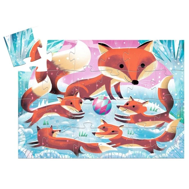 Ginger the little fox puzzle