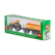 Играчка трактор JCB 8250 с 3-осен самосвал