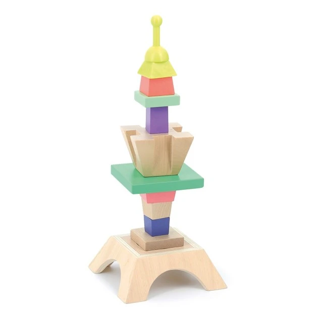 Eiffel Tower stacking toy