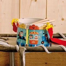 Играчка метален барабан