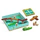 Puzzle game the bridge of the crocodile