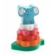 Wooden stacking puzzle elephant