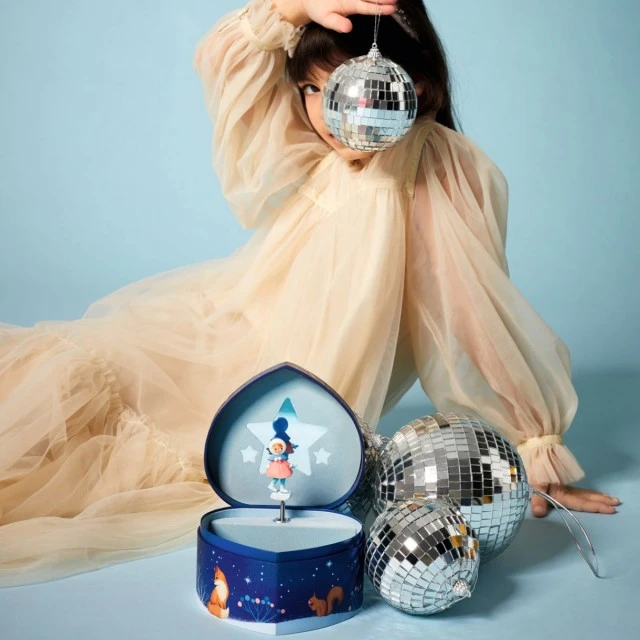 Music box figure skater