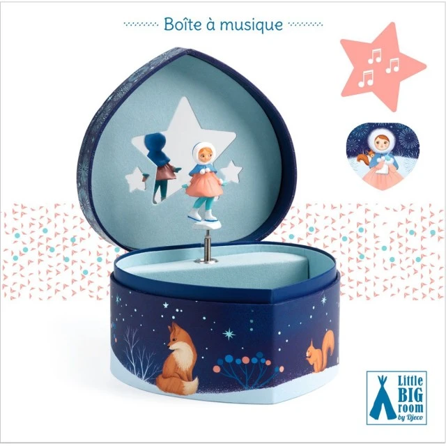 Music box figure skater