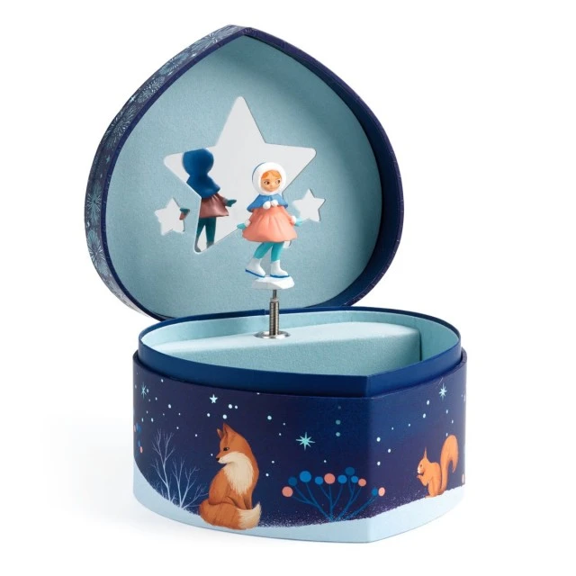 Music box figure skater