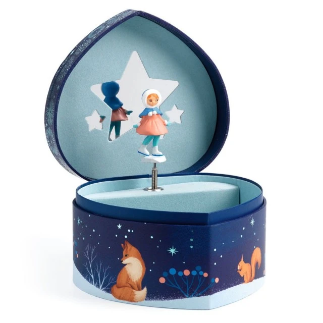 Music box figure skater
