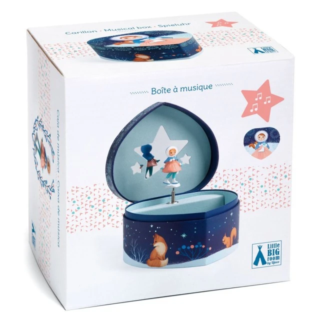 Music box figure skater
