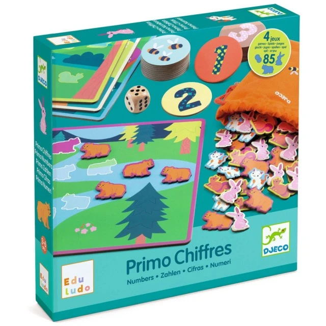 Игра научи, разпознай и играй с числа