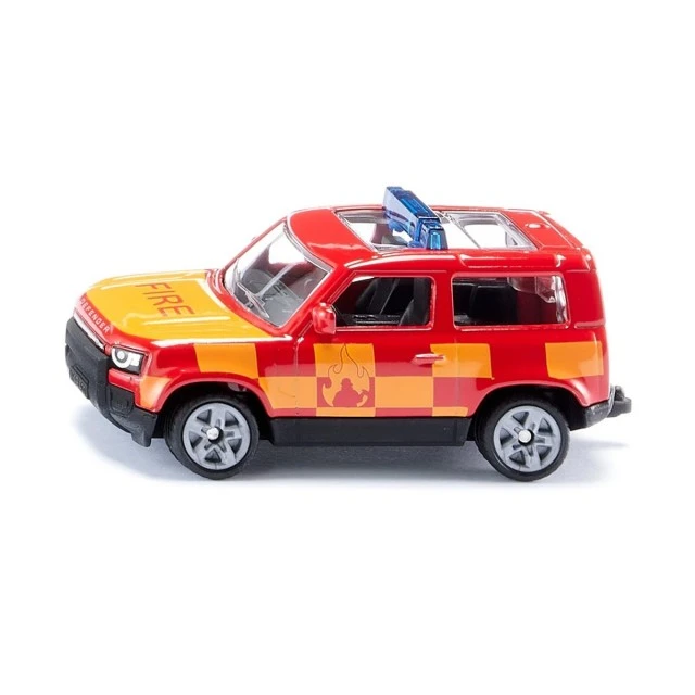 Toy fire service jeep Land Rover Defender