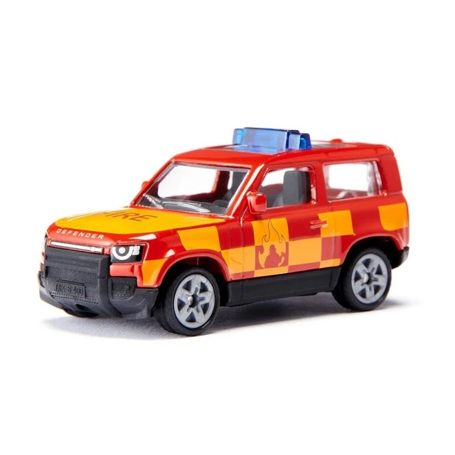 Toy fire service jeep Land Rover Defender