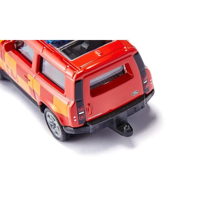 Toy fire service jeep Land Rover Defender