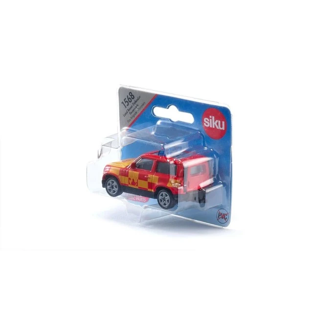 Toy fire service jeep Land Rover Defender