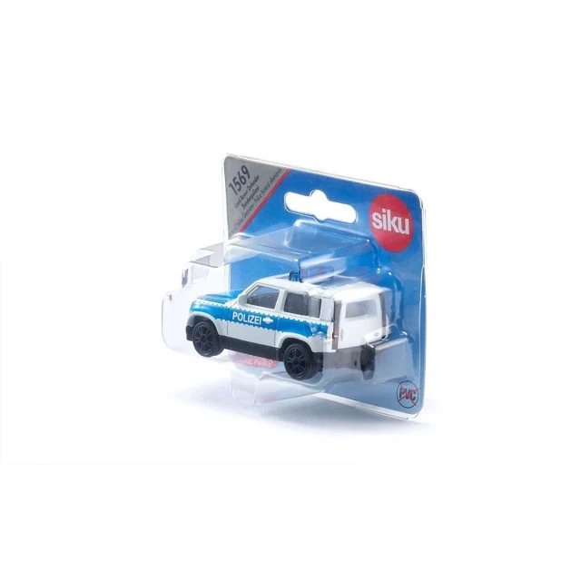 Играчка полицейски джип Land Rover Defender