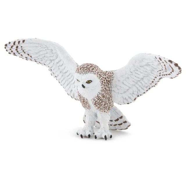 Figure of a flying polar owl