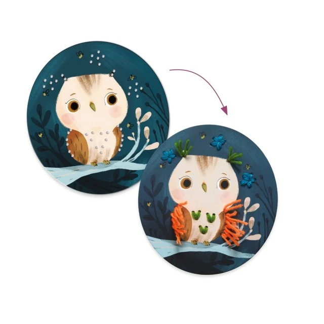 Pictures for embroidery forest animals