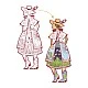 Fyodora and friends coloring paper dolls