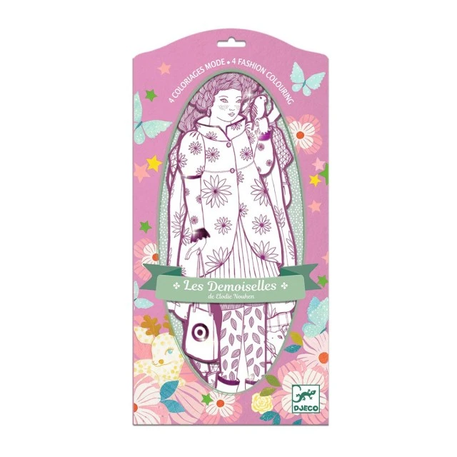 Rosemary and Friends Coloring Paper Dolls
