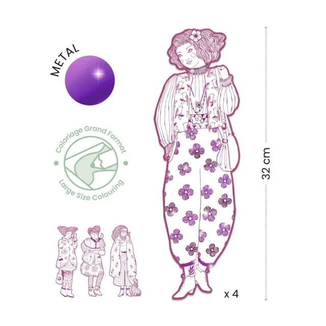Rosemary and Friends Coloring Paper Dolls