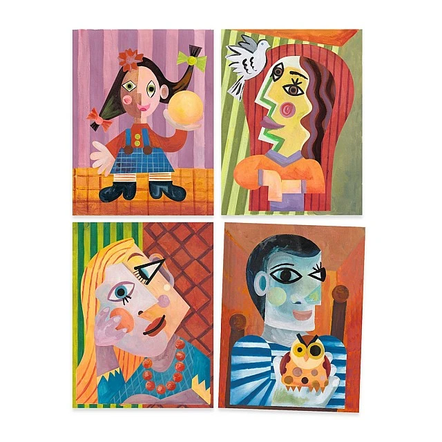 Get inspired with the Square Head Set - Pablo Picasso