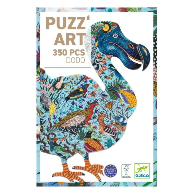 Art puzzle the dodo bird