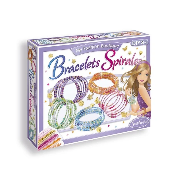 Atelier made beaded spiral bracelets