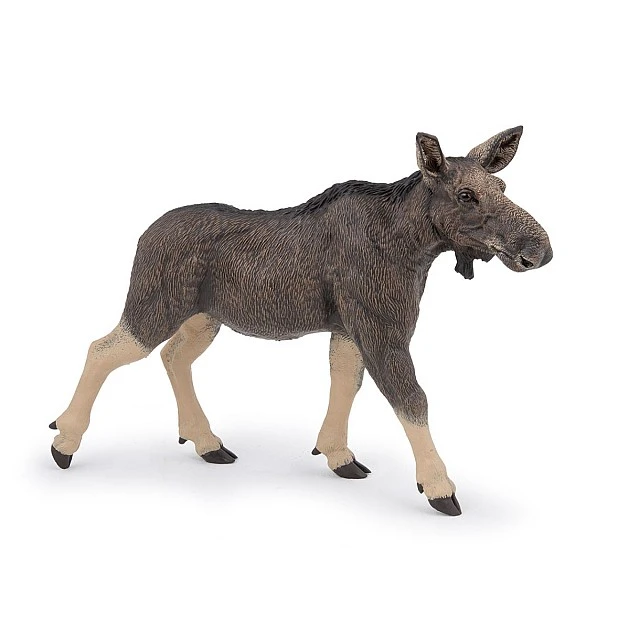 Female moose figurine