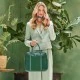 Чанта Felice 33,5см 28см Цвят зелено