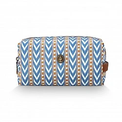 Несесер Coco Samba stripe 21,5см 10,5см Цвят синьо