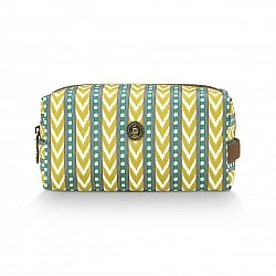 Несесер Coco Samba stripe 21,5см 10,5см Цвят зелено