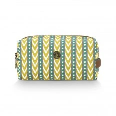 Несесер Coco Samba stripe 21,5см 10,5см Цвят зелено