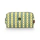 Несесер Coco Samba stripe 21,5см 10,5см Цвят зелено