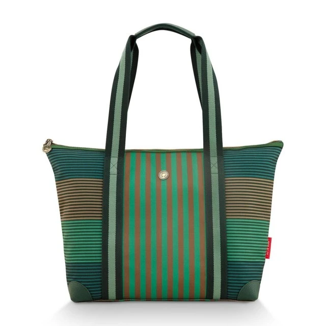 Чанта Tilda Tote 47см 37см Цвят зелено