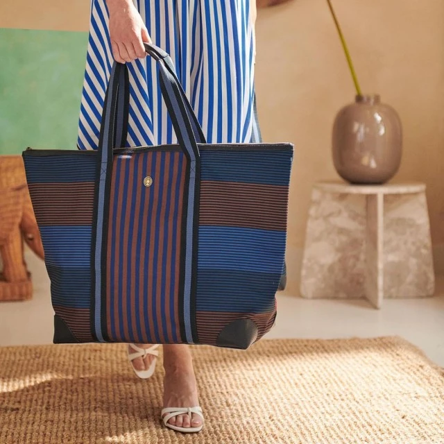 Чанта Tilda Tote 66см 44см Цвят синьо